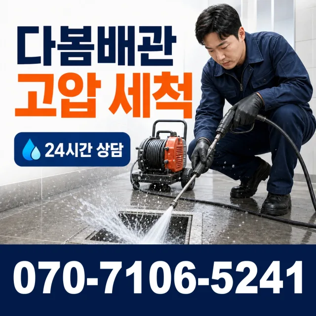 음봉면 산동리 배수구막힘 상담 이미지 4